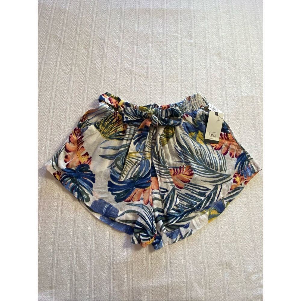 RIP CURL JUNIOR MEDIUM PRINTED Shorts with matching tie belt